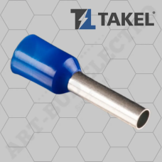 Наконечник трубчатый с изоляцией 4/12 серый (500шт)